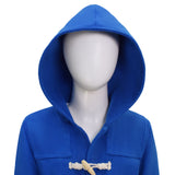 Kids Paddington Bear Blue Coat Cosplay Costume Halloween Costume Becostume