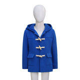 Kids Paddington Bear Blue Coat Cosplay Costume Halloween Costume Becostume