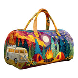 Cozy Camper Quilted Duffle Bag Folding Beach Packable Bag Outdoor Travel Bag Becostume
