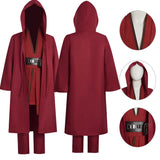 BEcostume Red Kids Anakin Tunic Star Wars Jedi Survivor Anakin Skywalker Robe Outfit