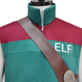 Red One 2024 Garcia Cosplay Costume Green Red Vest Halloween Who Cosplay BEcostume