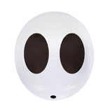 Shy Guy Mask Adults Mario Shy Guy Face Cosplay Mask White Resin Mask BEcostume