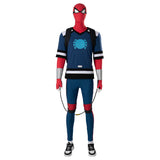 Peter Parker Spiderman :Freshman Year Cosplay Costume Halloween Suit Becostume