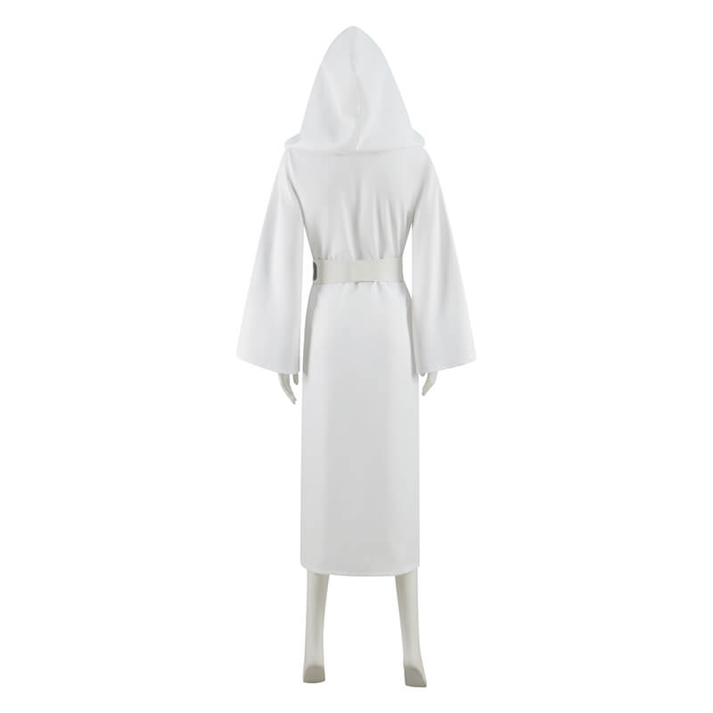 Becostume Star Wars Princess Leia Cosplay Costume Leia White Robe Hall Becostume Star Wars Princess Leia Cosplay Costume Leia White Robe Hall
