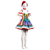 Christmas Costume Star Christmas Who Colorful Costume Suit Adult BE Costume