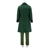 Wicked Wizard Cosplay Men's Green Cosplay Costume Who Cosplay Suit BEcostume