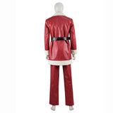 Violent Night Santa Costume Santa Claus Suit Leather Christmas Outfit BEcostume