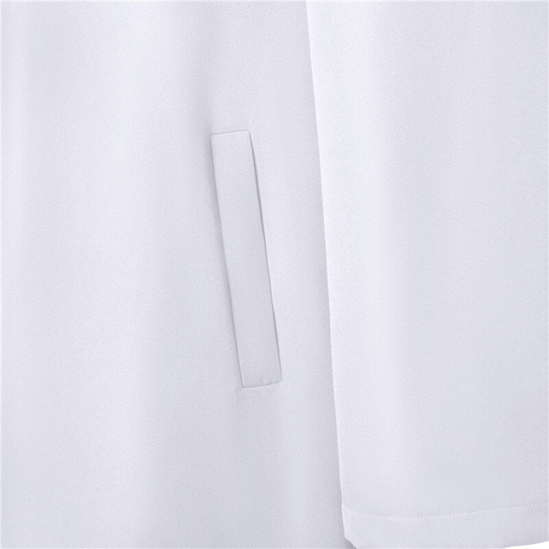 White Wizard Robe Shadow Wizard Money Gang Costume Robe with Hooded Ha ...