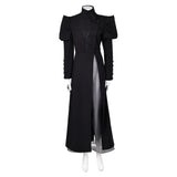 Glinda Wicked Witch Black Daily Dress Halloween Costume Who Cosplay Suit BEcostume