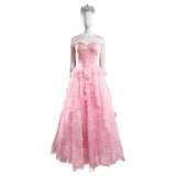 Wicked Witch Glinda Pink Wedding Dresses Halloween Costume Who Cosplay Suit BEcostume