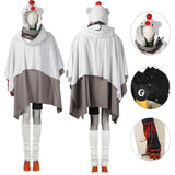 Yuffie Cosplay FF7 Yuffie Costume Final Fantasy Halloween Costume Suit with Cloak