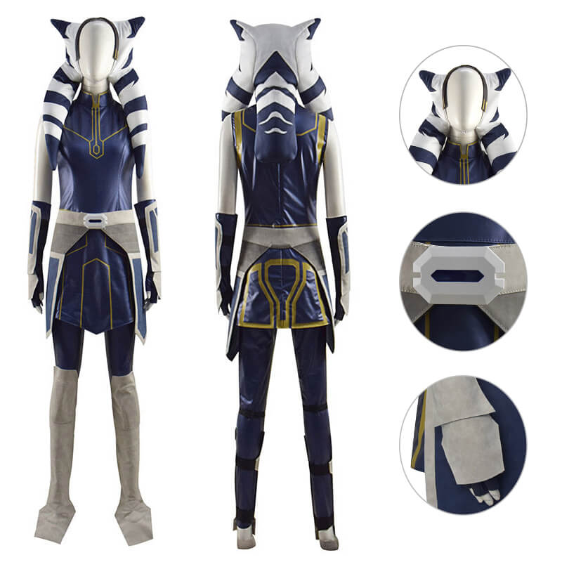 Ahsoka Season 7 Outfit Star Wars Clone Wars Ahsoka Tan Cosplay Hallowe ...