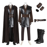 Anakin Attack of the Clones Cosplay Costume Star Wars Episode 2 Anakin Skywalker Suit