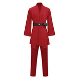 Becostume Star Wars Anakin Skywalker Cosplay Costume Anakin Red Tunic Suit Halloween Outfit