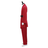 Becostume Star Wars Anakin Skywalker Cosplay Costume Anakin Red Tunic Suit Halloween Outfit