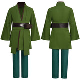 BEcostume Kids Jedi Survivor Anakin Outfit Star Wars Anakin Skywalker Halloween Suit Green Color