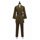 Becostume Star Wars Anakin Skywalker Cosplay Costume Anakin Olive Green Tunic Halloween Outfit