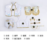 Kpop Demon Hunters Mira Stage Performance White Dance Costume Halloween Suit Becostume