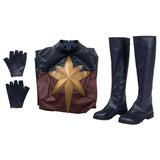 Carol Danvers Cosplay 2023 Amazing Captain Team Uniform Bodysuit Halloween Supergirl Cosplay Costume