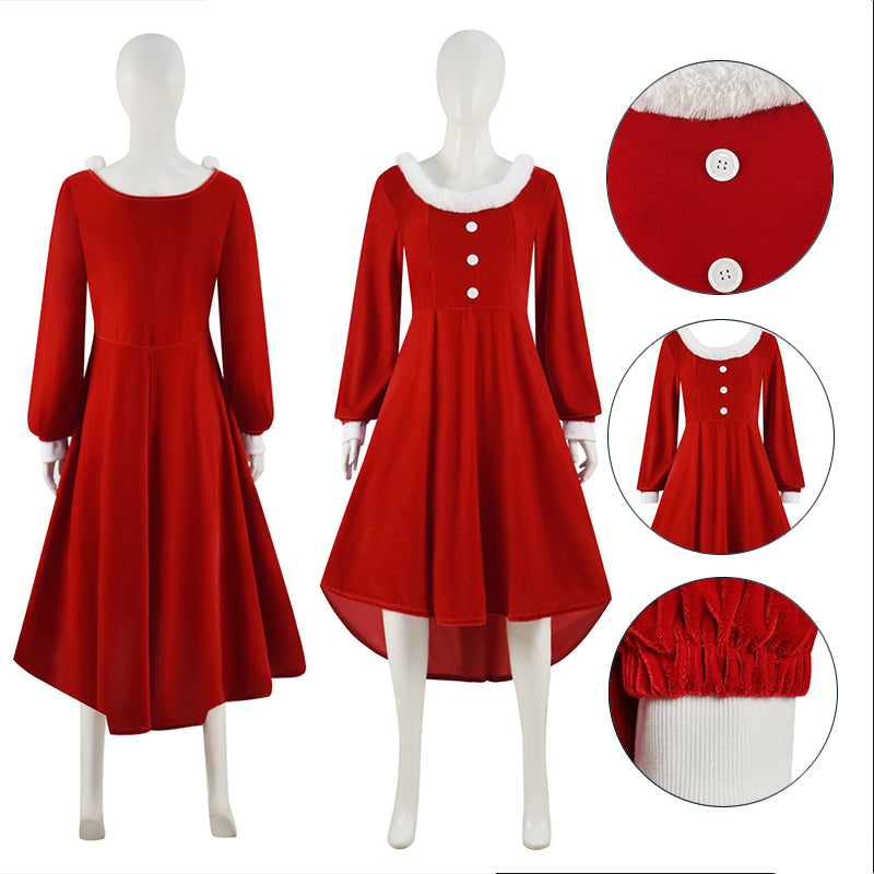 how to dress up as a christmas tree Luxury Mrs. Santa Claus Costume for Performers