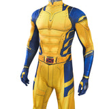 Deadpool 3 Wolverine Suit James Howlett Logan Jumpsuit Cosplay Costume