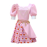 Princess Bridget Dress Descendants Queen of Hearts Cosplay Costume Halloween Party Suit