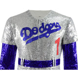 Rocketman Cosplay Elton John Dodgers Costume Baseball Uniform Halloween Cosplay Costume
