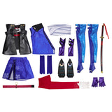 Marvel Rivals Psylocke Cosplay Costume Halloween Suit Who Cosplay Becostume