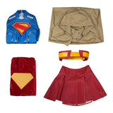 2025 Superhero Legacy Girl of Steel Supergirl Cosplay Costume Halloween Outfit Becostume