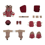 Thunderbolts Red Guardian Cosplay Costume Halloween Outfit Version 2 Becostume