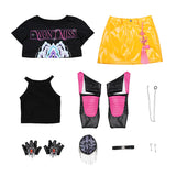 Deluxe Kpop Demon Hunters Mira Cosplay Costume Halloween Outfit Becostume