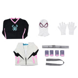 Your Friendly Neighborhood Spider Gwen Stacy Cosplay Costume Gwen Halloween Suit Becostume