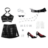 Marvel Rivals Balck Cat Cosplay Costume Felicia Hardy Halloween Suit Becostume