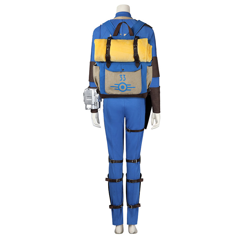 Lucy Vault 33 Backpack Fallout Cosplay Backpack Vault School Bag Blank ...