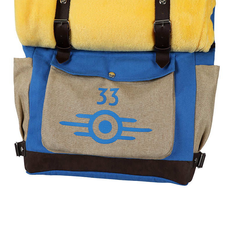 Lucy Vault 33 Backpack Fallout Cosplay Backpack Vault School Bag Blank ...