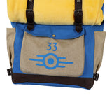 Lucy Vault 33 Backpack Fallout Cosplay Backpack Vault School Bag Blanket Halloween Backpack