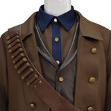 Fallout Ghoul Cosplay Fallout Costume Ghoul Cooper Howard Leather Jacket Suit Halloween Outfit