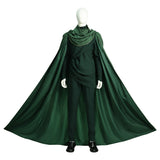 God of Stories Loki Cosplay Costume Loki Season 2 Green Halloween Suit