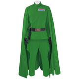 Imperial Officer Uniform Star Wars Rogue One Cosplay Costume Green Version With Cape