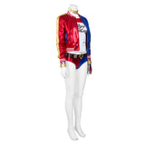 Suicide Squad 2 Cosplay Harley Quinn Costume Classic Version Halloween Party Suit
