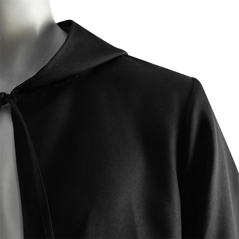 Jedi Cloak Star Wars Jedi Uniform Hooded Robe Halloween Cloak Cosplay ...