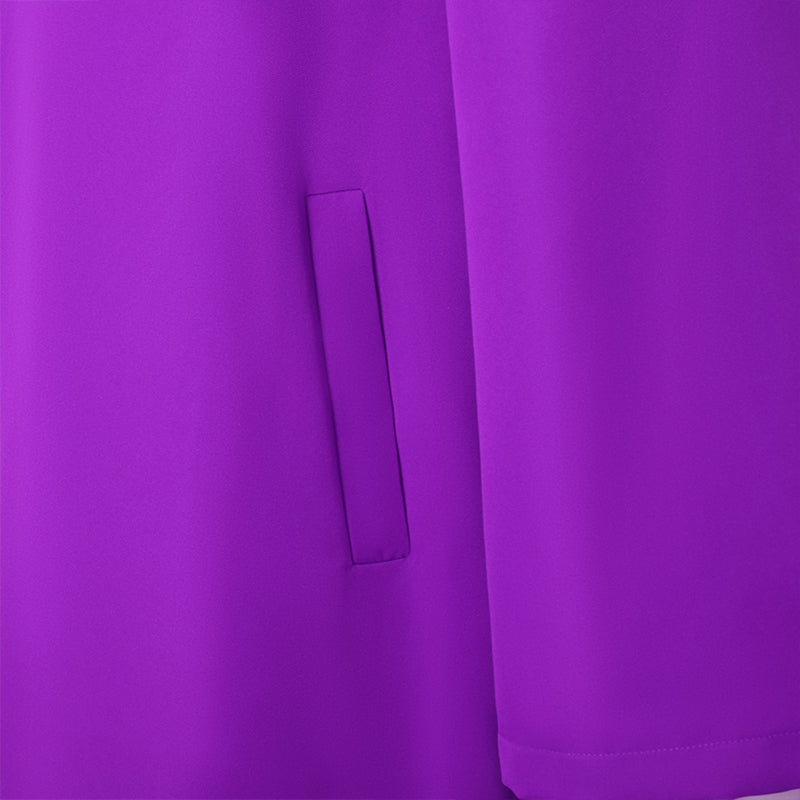 Shadow Wizard Money Gang Costume Robe with Hooded Purple Halloween Clo ...