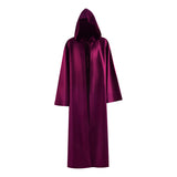 Star Wars Jedi Robes Jedi Knight Cosplay Costume Cloak Unisex Halloween Hooded Robe