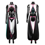 SF Juri Han Cosplay Costume Game Street Fighter Jumpsuit Outfits Halloween Party Suit