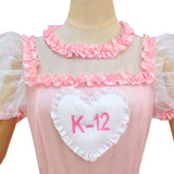 Melanie Martinez K 12 Dress Cosplay Costume K-12 Crybaby Dress No Embroider Sleeves