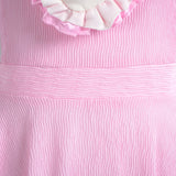 K-12 Cry Baby Pink Dress Melanie Martinez K 12 Cosplay Costume Women Halloween Suits