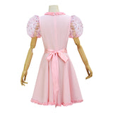 Melanie Martinez K 12 Dress Cosplay Costume K-12 Crybaby Dress Pink Embroider Sleeves