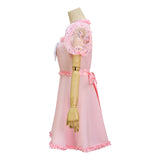 Melanie Martinez K 12 Dress Cosplay Costume K-12 Crybaby Dress Pink Embroider Sleeves