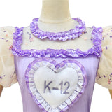 K-12 Purple Dress Melanie Martinez K12 Cosplay Costume K-12 Crybaby Dress For Adult