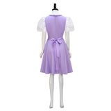 Adult Melanie Martinez K 12 Purple Dress K-12  Cosplay Costume White Embroider Sleeves